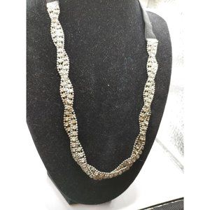 Hair Accessories Adult Head Bands Silver Tone w/ Rhinestones   #1